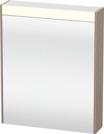 Mirror cabinet, BR7101L75750000 Linen, Hinge position: Left, Socket: Integrated, Number of sockets: 1, plug socket type: F, Energy efficiency class D