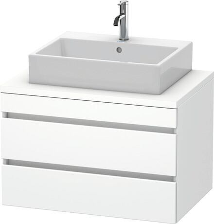 Console vanity unit wall-mounted, DS531701818 White Matt, Decor