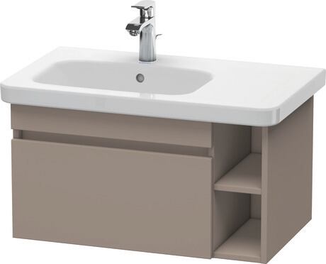 Vanity unit wall-mounted, DS639404343 Basalte Matt, Decor