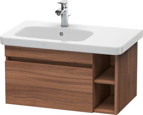 Vanity unit wall-mounted, DS639407979 Walnut Matt, Decor