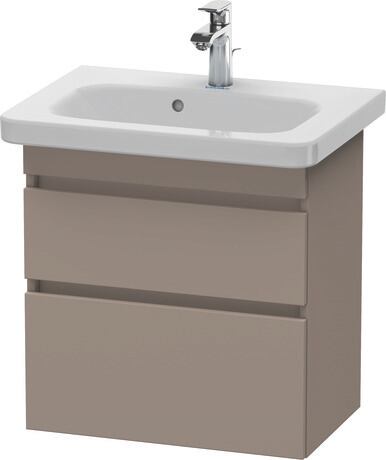 Vanity unit wall-mounted, DS647904343 Basalte Matt, Decor