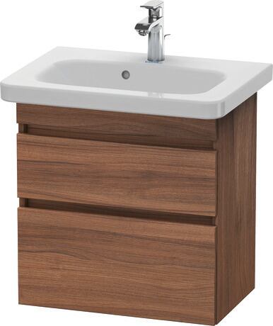 Vanity unit wall-mounted, DS647907979 Walnut Matt, Decor