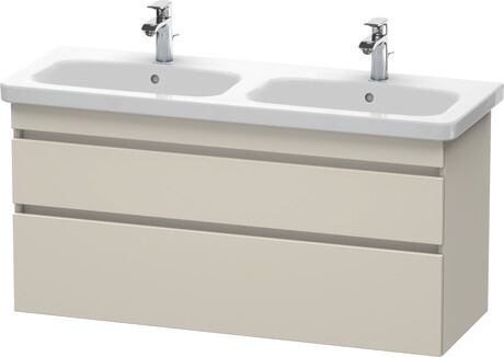 Vanity unit wall-mounted, DS649809191 taupe Matt, Decor