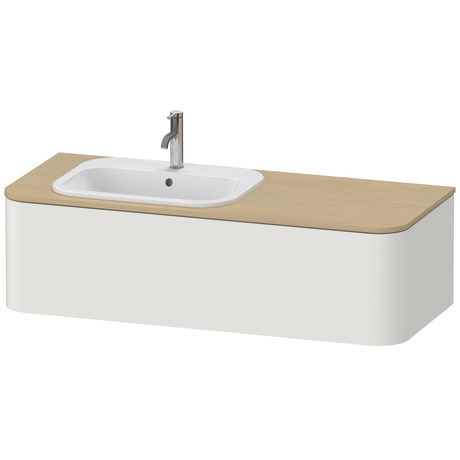 Szafka podumywalkowa do konsoli, HP4952L3939 Biały (Nordic) Półmat Lakier