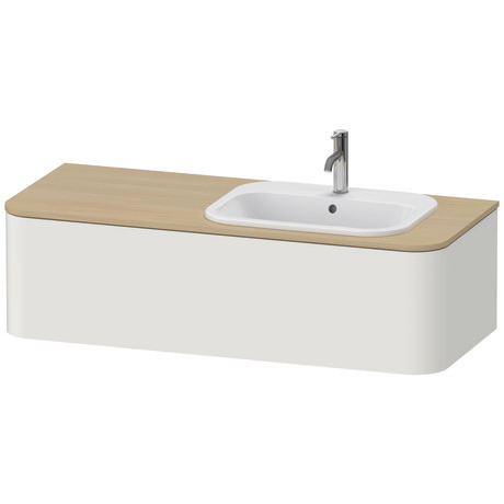 Szafka podumywalkowa do konsoli, HP4952R3939 Biały (Nordic) Półmat Lakier