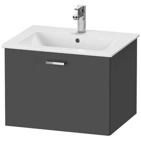 Vanity unit wall-mounted, XB603004949 Graphite Matt, Decor