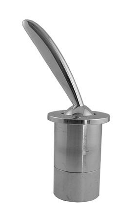 Push Button Flush Actuator, 0074101000 Chrome, Material: Plastic