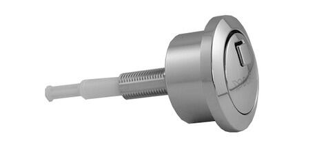 Push Button Flush Actuator, 0074601000 Chrome, Material: Plastic