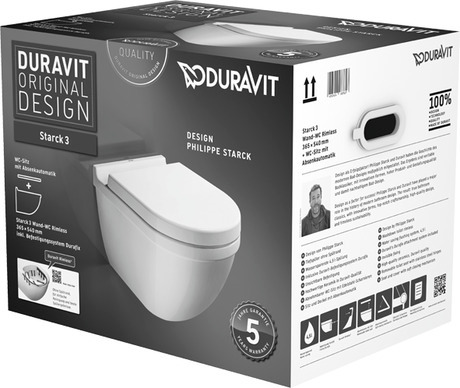 Toilet set wall-mounted, 452709