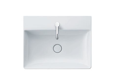 Washbasin, 2353600041 White High Gloss, Number of washing areas: 1 Middle, Number of faucet holes per wash area: 1 Middle