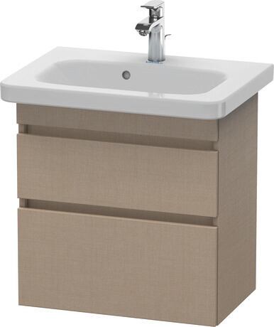 Vanity unit wall-mounted, DS647907575 Linen Matt, Decor