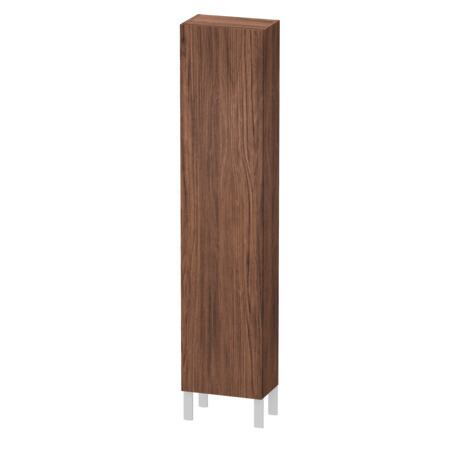 Tall cabinet, LC1170R2121 Hinge position: Right, Walnut dark Matt, Decor