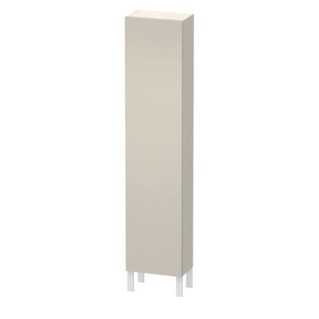 Tall cabinet, LC1170R9191 Hinge position: Right, taupe Matt, Decor