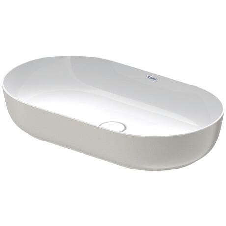 Washbowl, 0379702300 Interior colour White High Gloss, Exterior colour Grey Satin Matt, Number of washing areas: 1 Middle