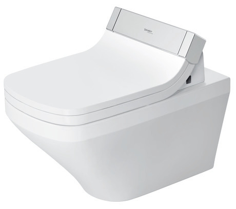 Toilet wall-mounted for shower toilet seat, 2537590000 White High Gloss, Flush water quantity: 4,5 l