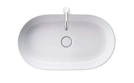 Washbowl, 0379700000 White High Gloss, Number of washing areas: 1 Middle