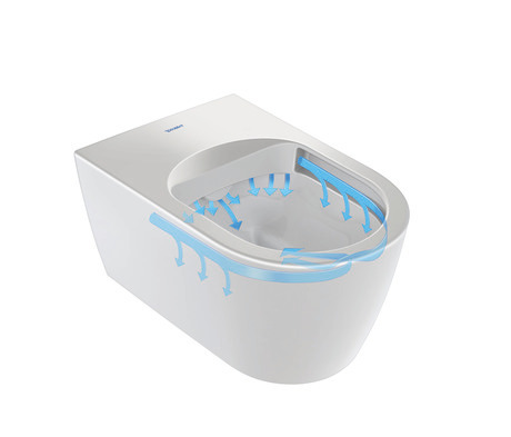 Compact shower toilet Lite, 650001012004310 575 mm, White, Seat material type: Thermoplastic, Lid material type: Thermoplastic, Warm air dryer, Seat heater, Operation type: Remote control, App, Flow rate dryer: 12 m³/h, Operation type: Remote control, App, Energy saving mode: Adjustable, Rated voltage: 220 - 240 V, Frequency: 50 Hz, Packaging dimensions: 378x575x405 mm, Unified Water Label (UWL) Class: 1, Protection type: IPX4