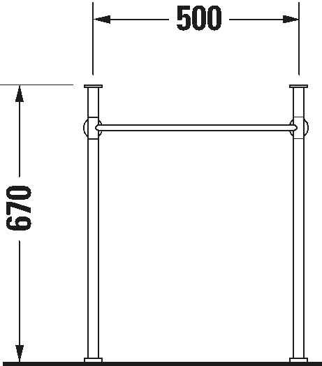 Metal console Scola, 003059