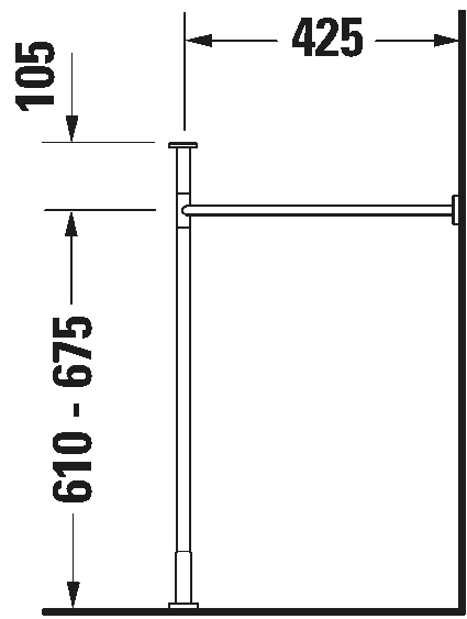 Metal console, 003067