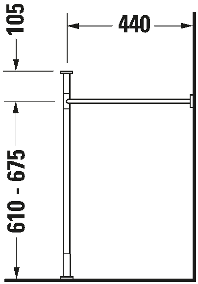 Metal console, 003071