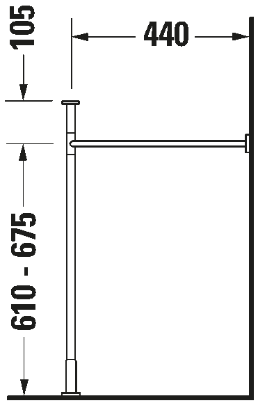 Metal console, 003073