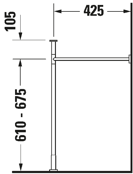 Metal console, 003075