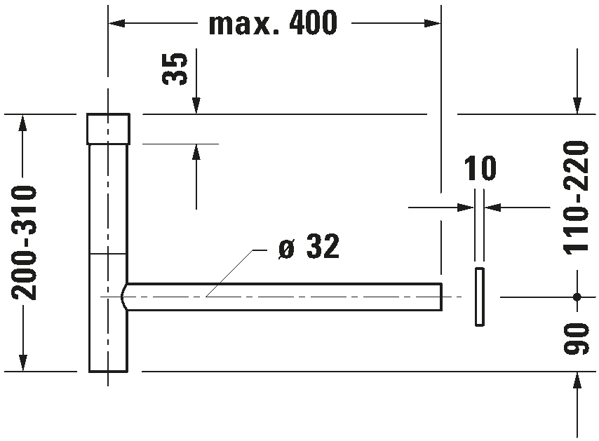 Design siphon, 005036