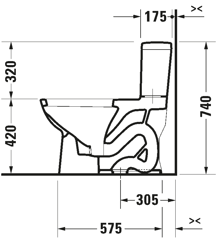 One-piece toilet, 011301