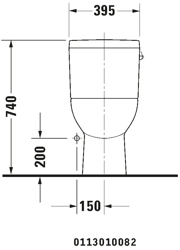 One-piece toilet, 011301