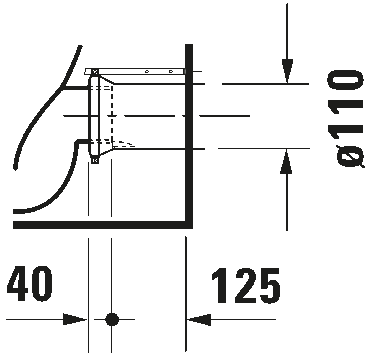 Floorstanding toilet, 012409