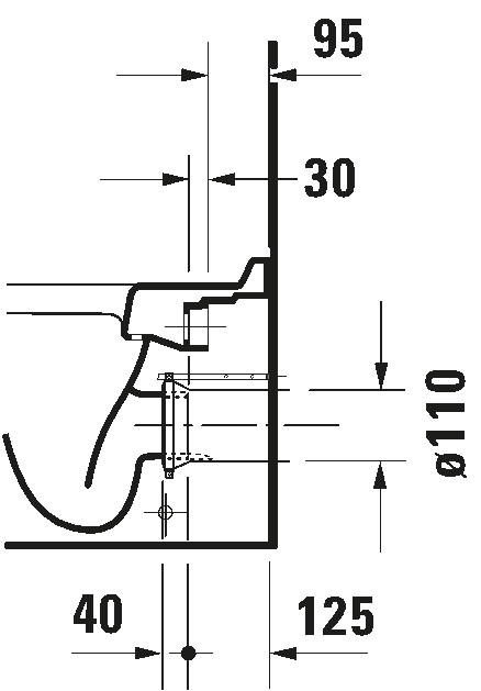 Floorstanding toilet, 012409