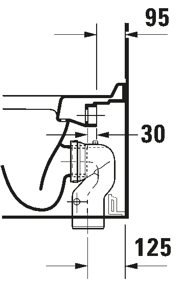 Floorstanding toilet, 012409