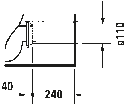 Toilet close-coupled, 012809