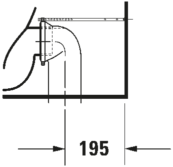 Toilet close-coupled, 012809