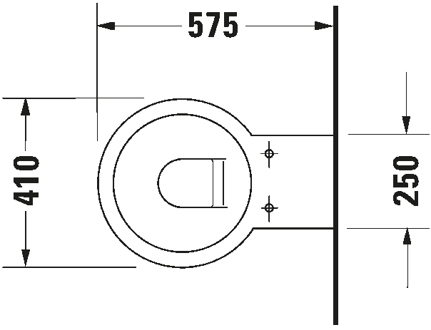 Wall-mounted toilet, 021009