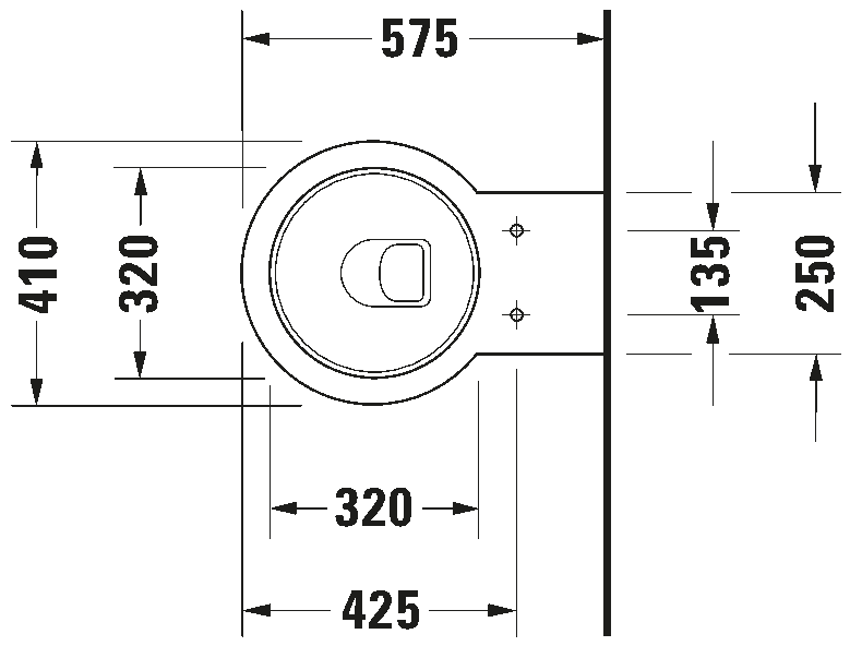 Wall-mounted toilet, 021009