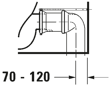 Toilet close-coupled, 023309