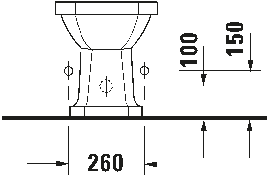 Floorstanding bidet, 026710