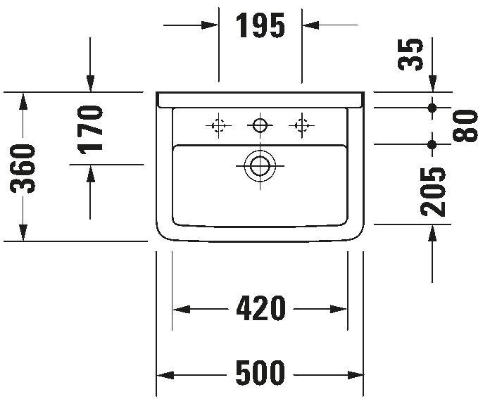 Washbasin, 030050