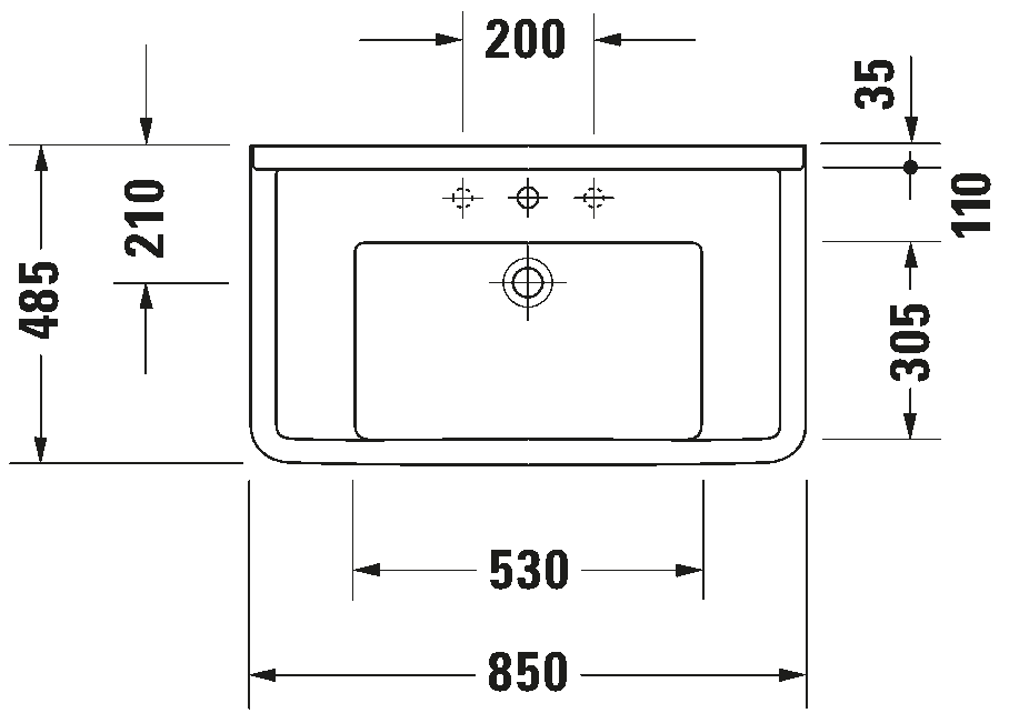 Washbasin, 030480