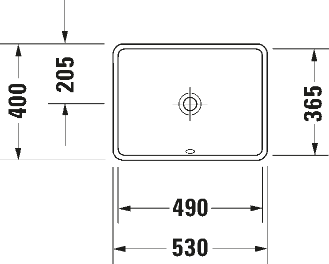 Built-in basin, 030549