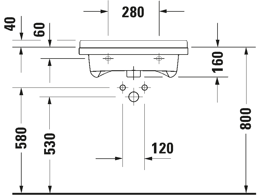 Washbasin Vital, 030960