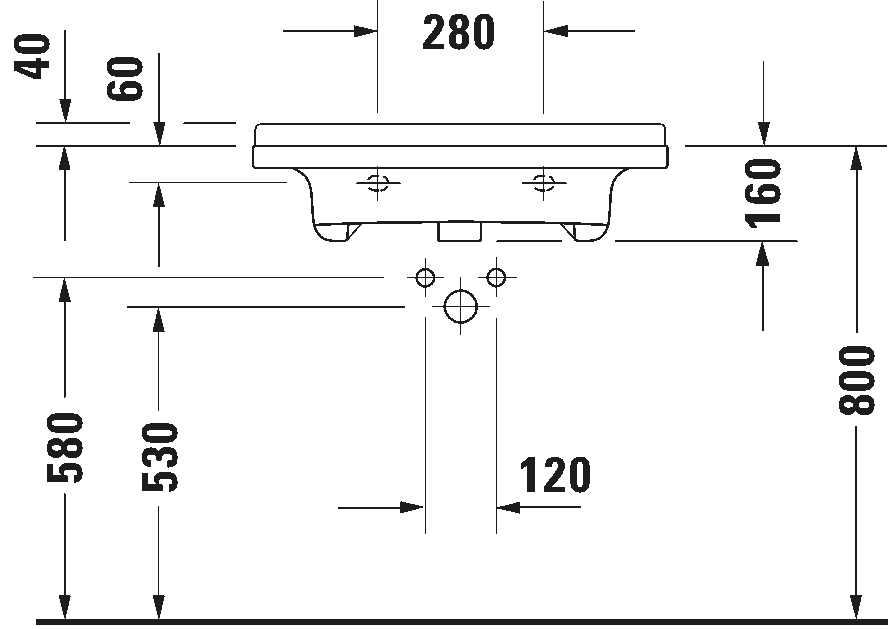 Washbasin Vital, 030970