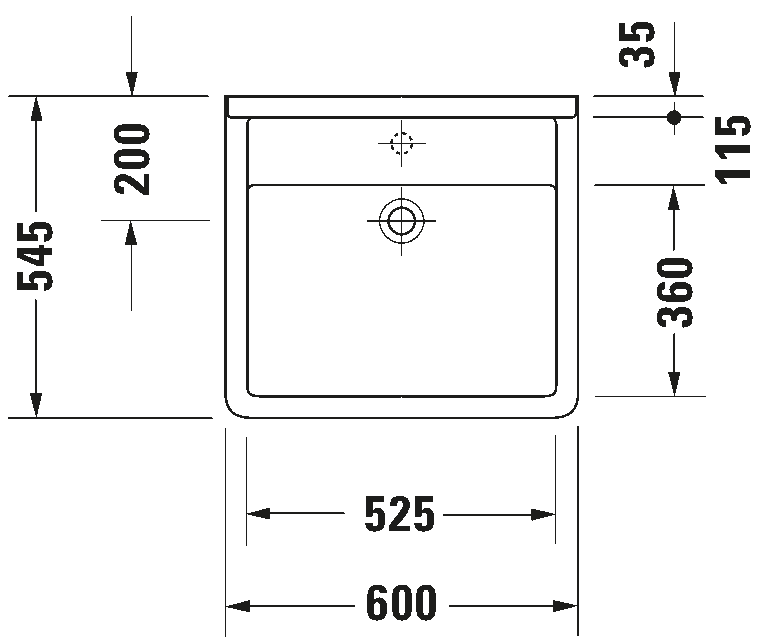 Washbasin Vital Med, 031260