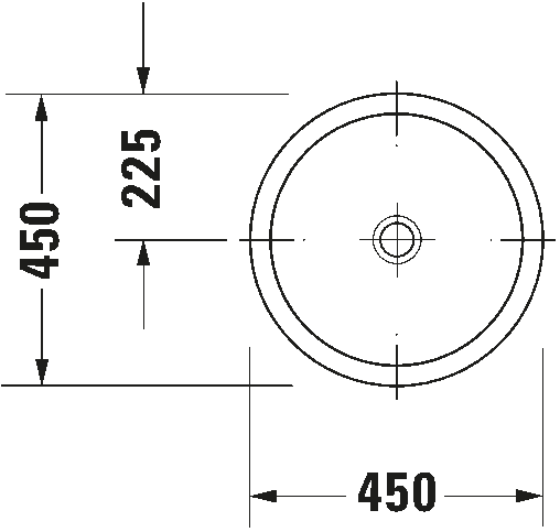 Built-in basin, 031845