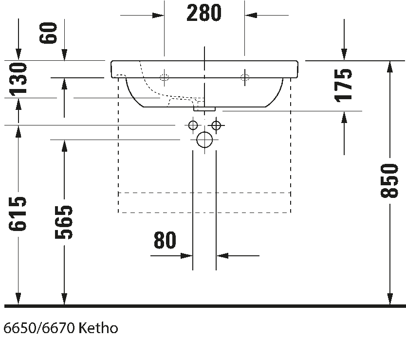 Washbasin, 034265