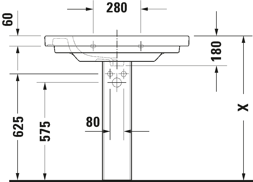 Washbasin, 034285