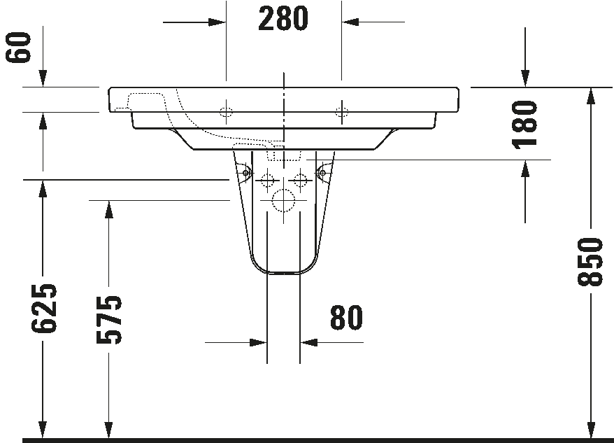 Washbasin, 034285