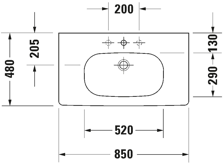 Washbasin Med, 035285