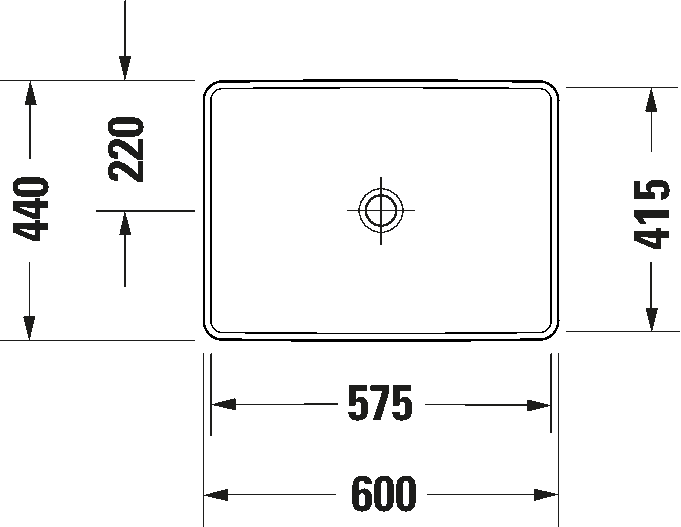 Built-in basin, 035860